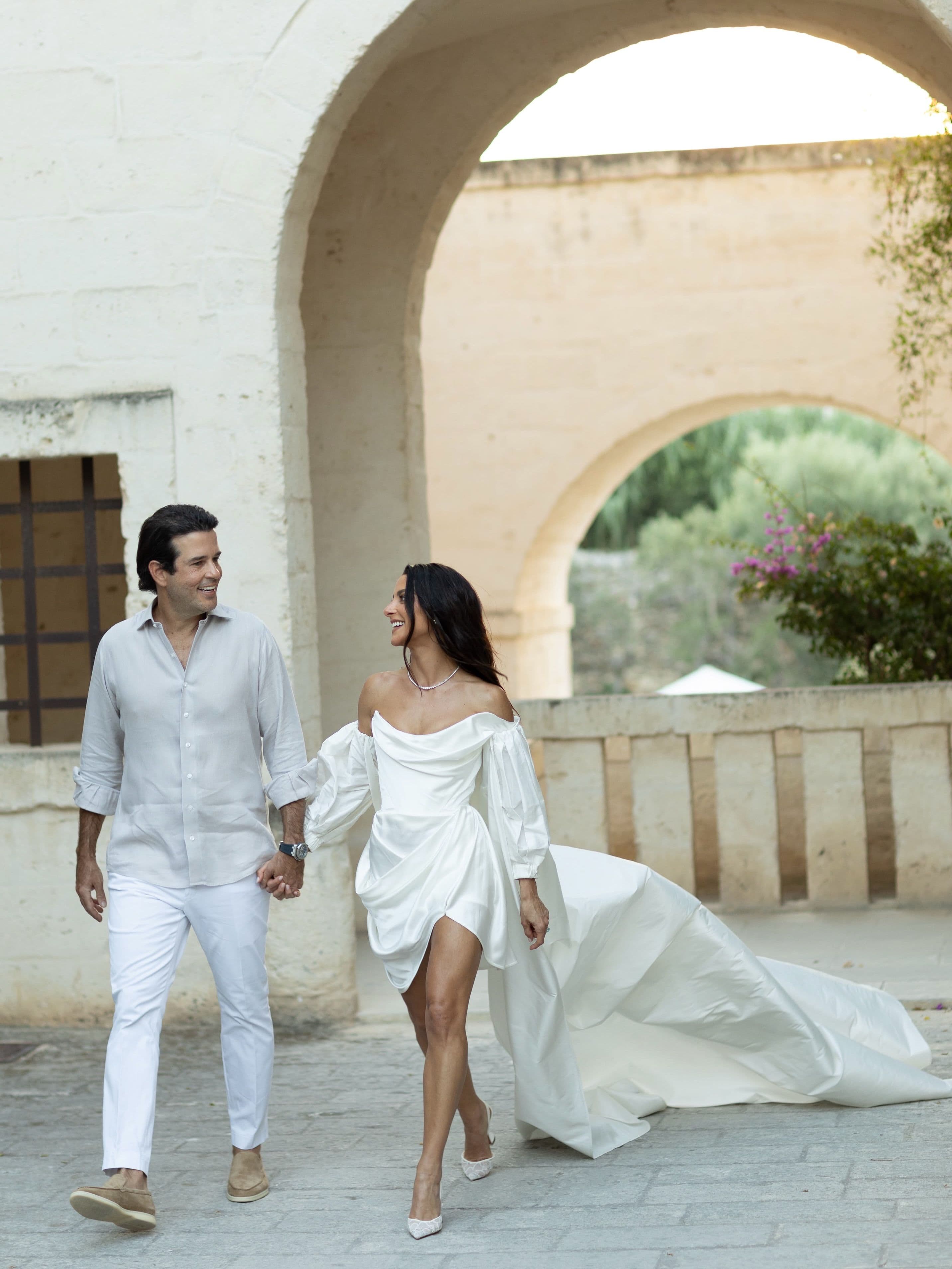 Sarah Mattar y Marcelo Fonseca Puglia boda looks vestidos