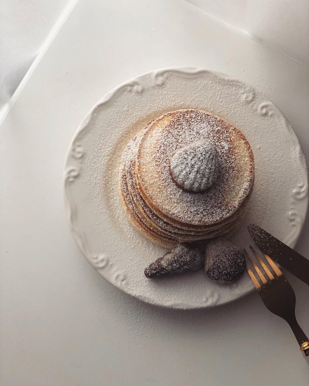 torre de pancakes