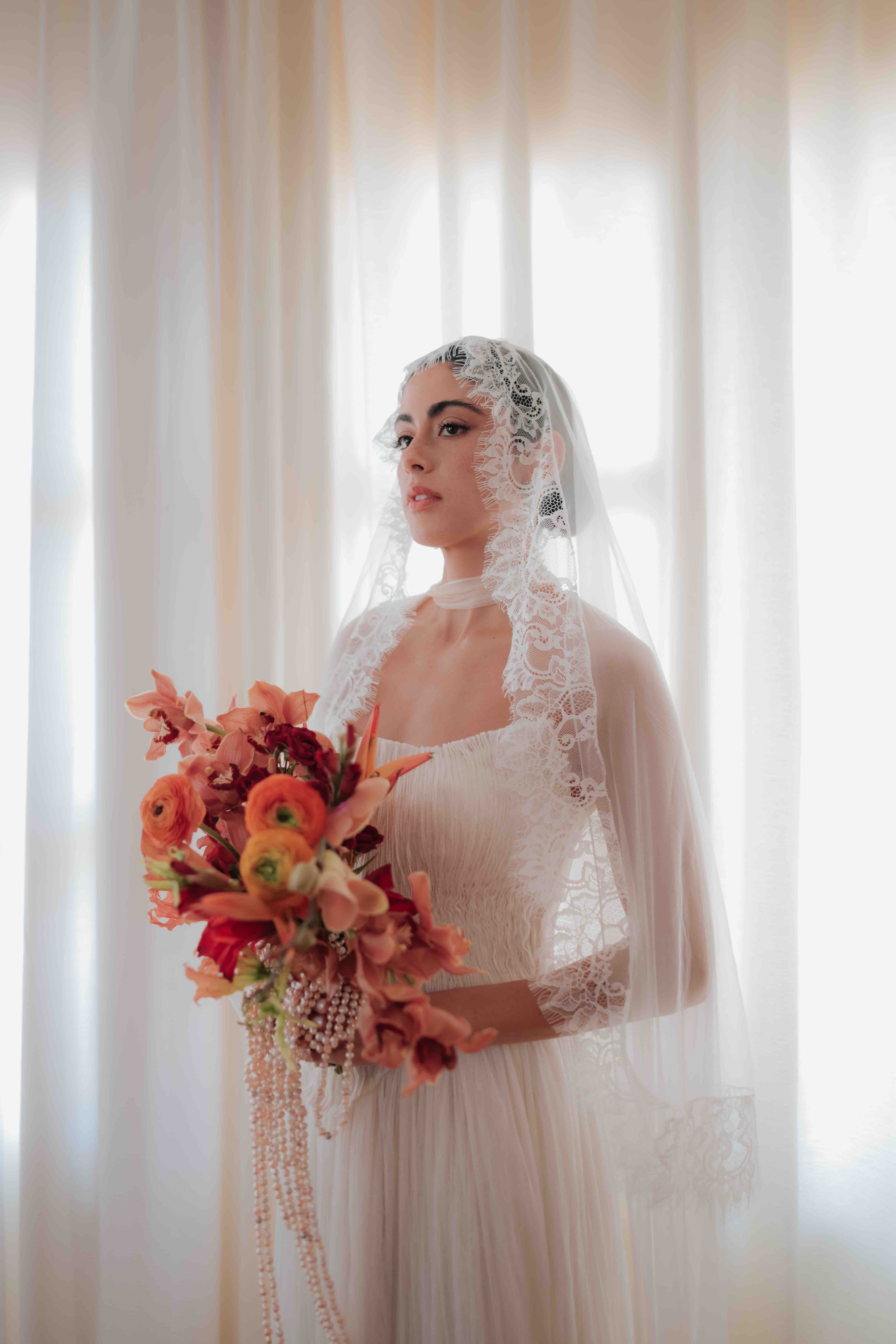 tendencia ramo novia perlas pinterest