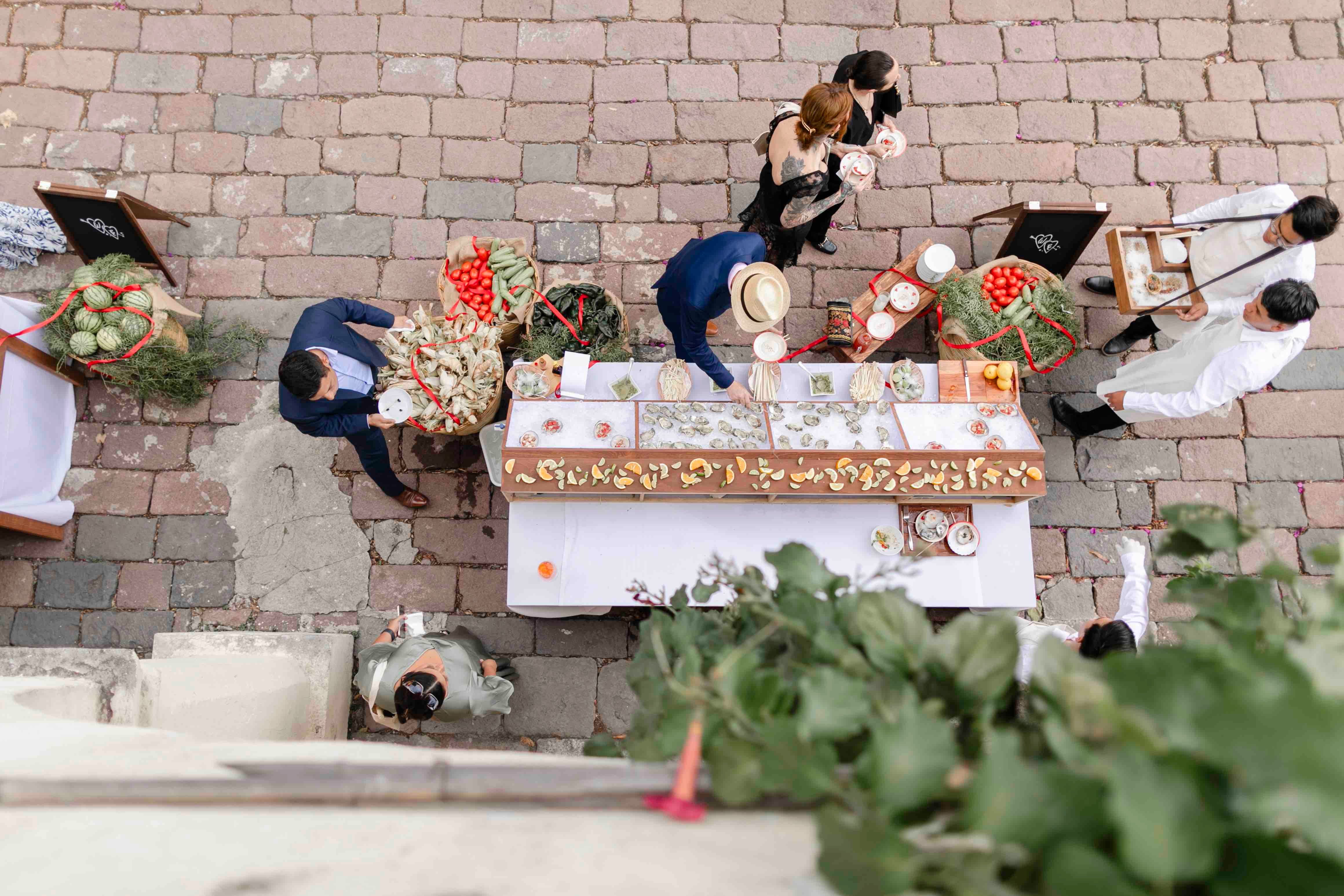 boda cond etalles de stands