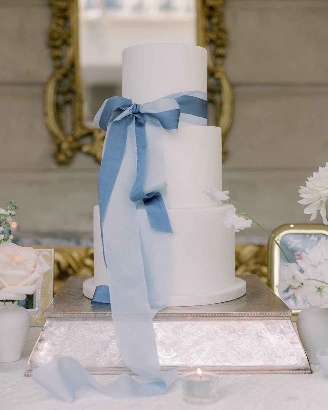 azul blue baby en bodas tendencia