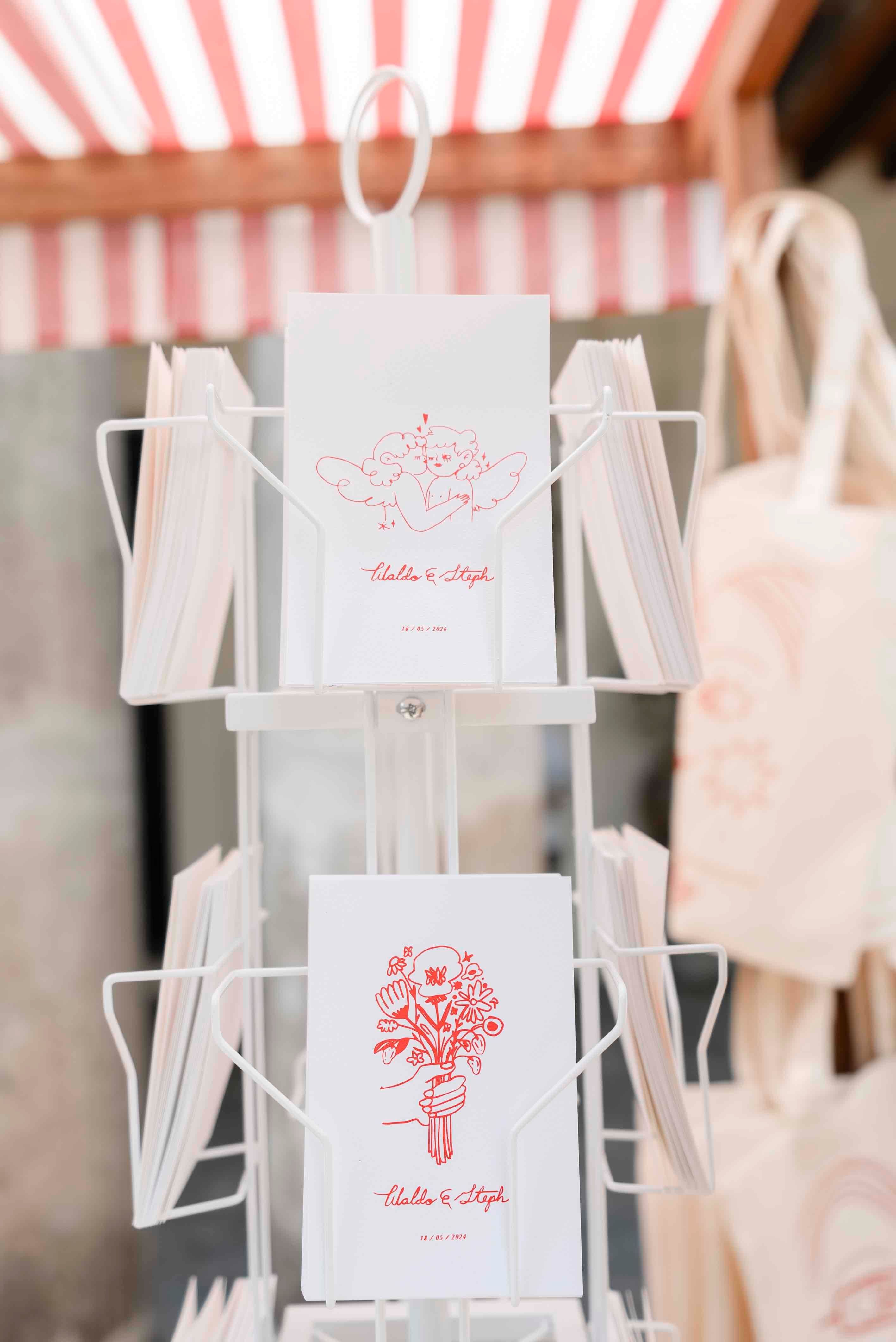 boda cond etalles de stands