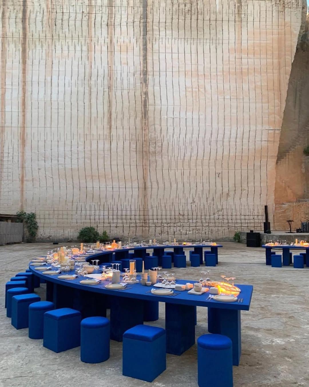 azul cobalto en bodas
