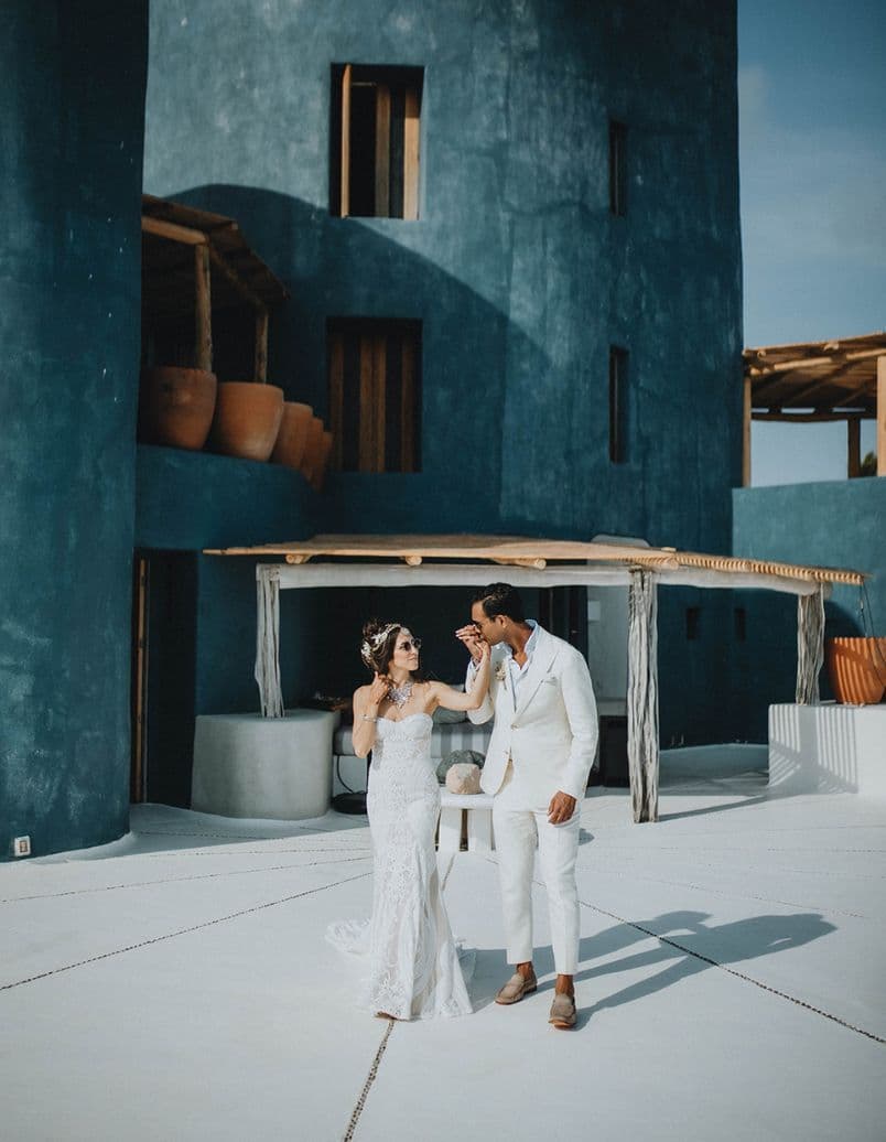 Boda playa Careyes México