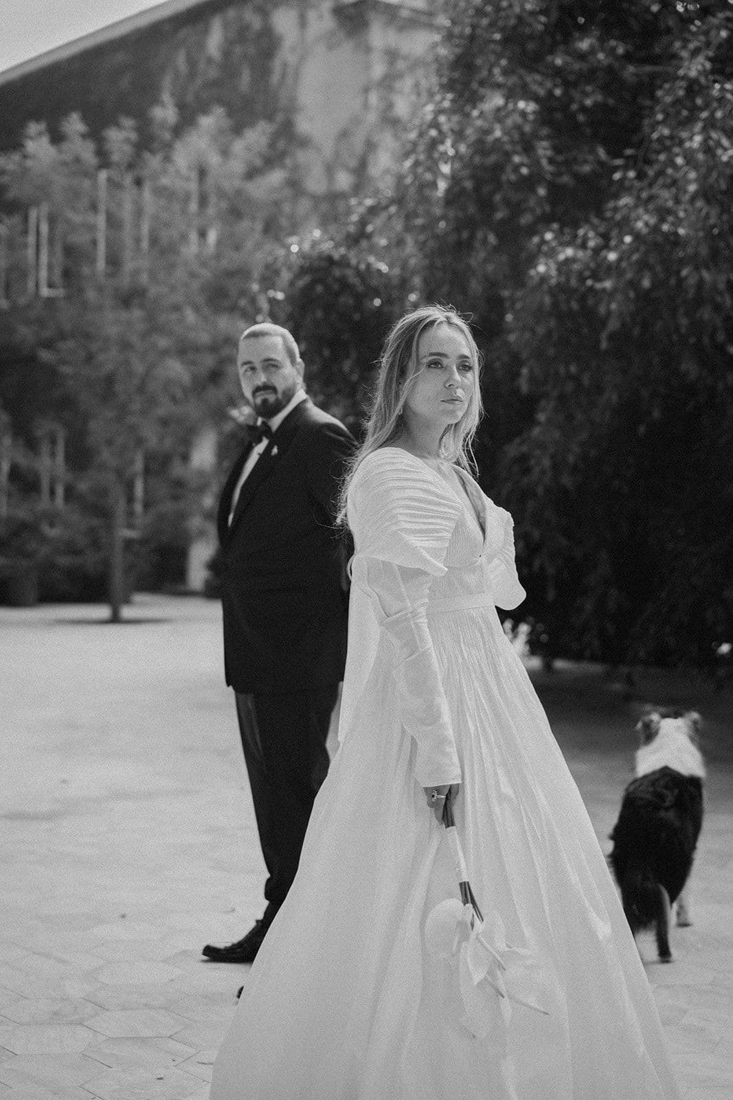 Boda vestido de novia de Valeria Bross y Amaury Vergara