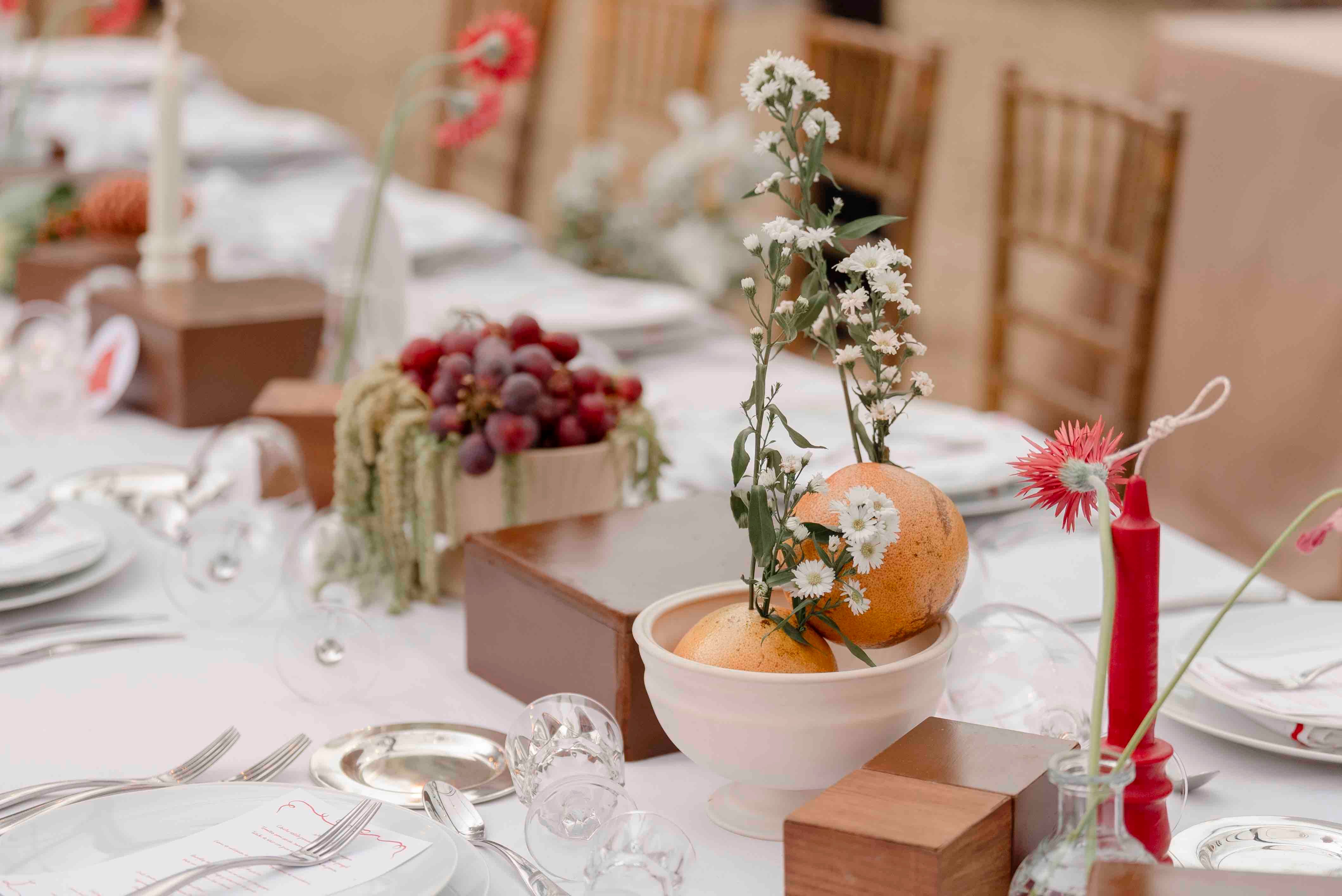 detalles decoracion de boda en hacienda