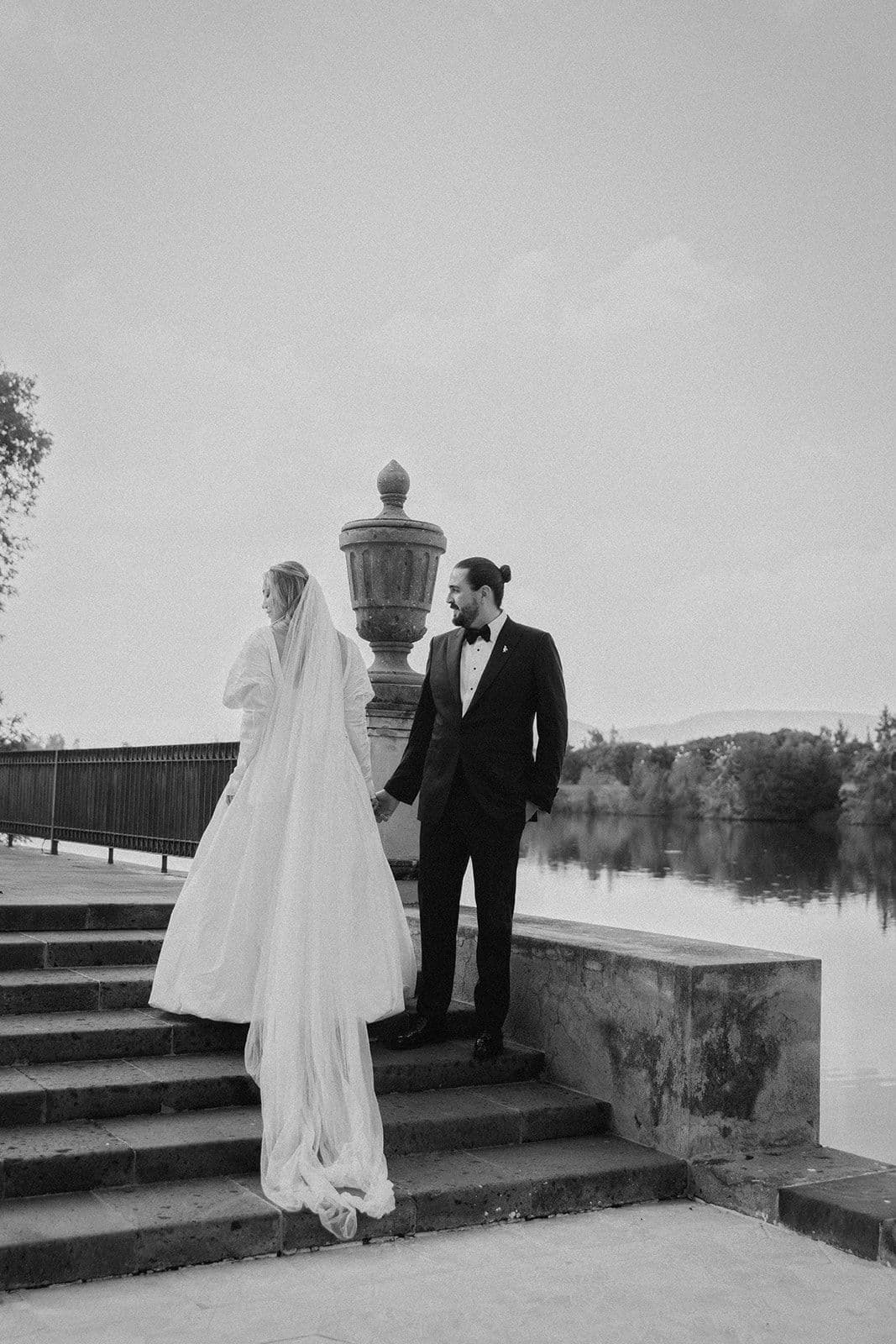 Boda vestido de novia de Valeria Bross y Amaury Vergara