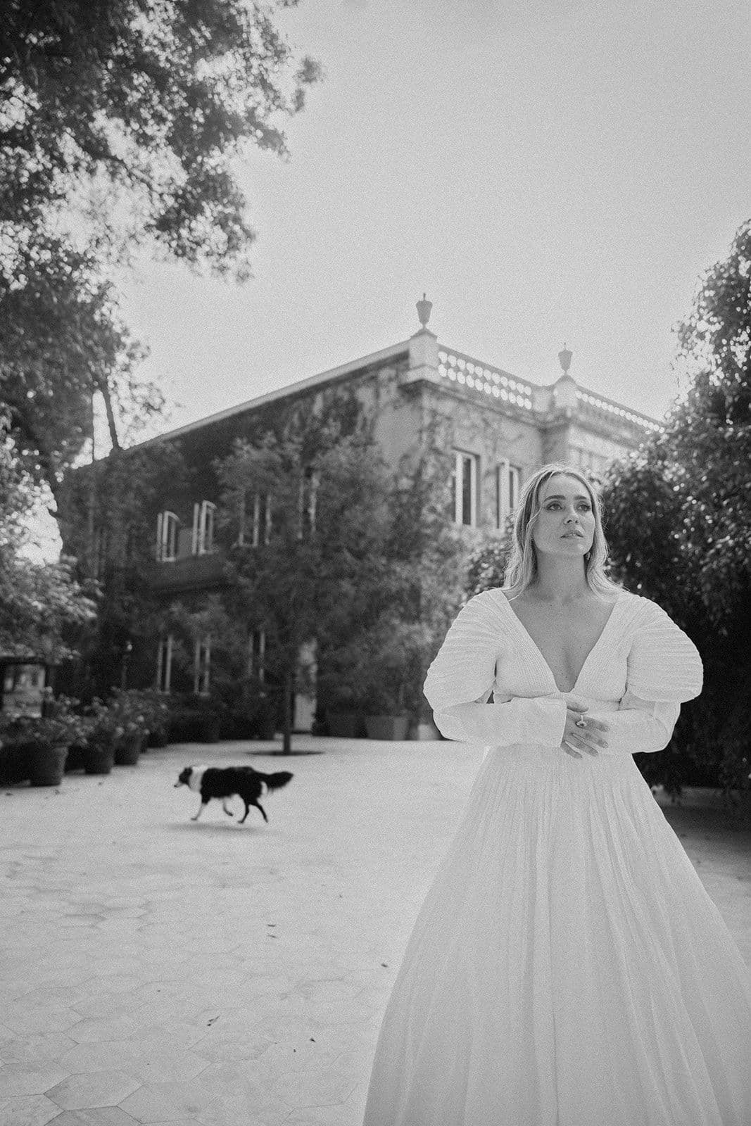 Boda vestido de novia de Valeria Bross y Amaury Vergara