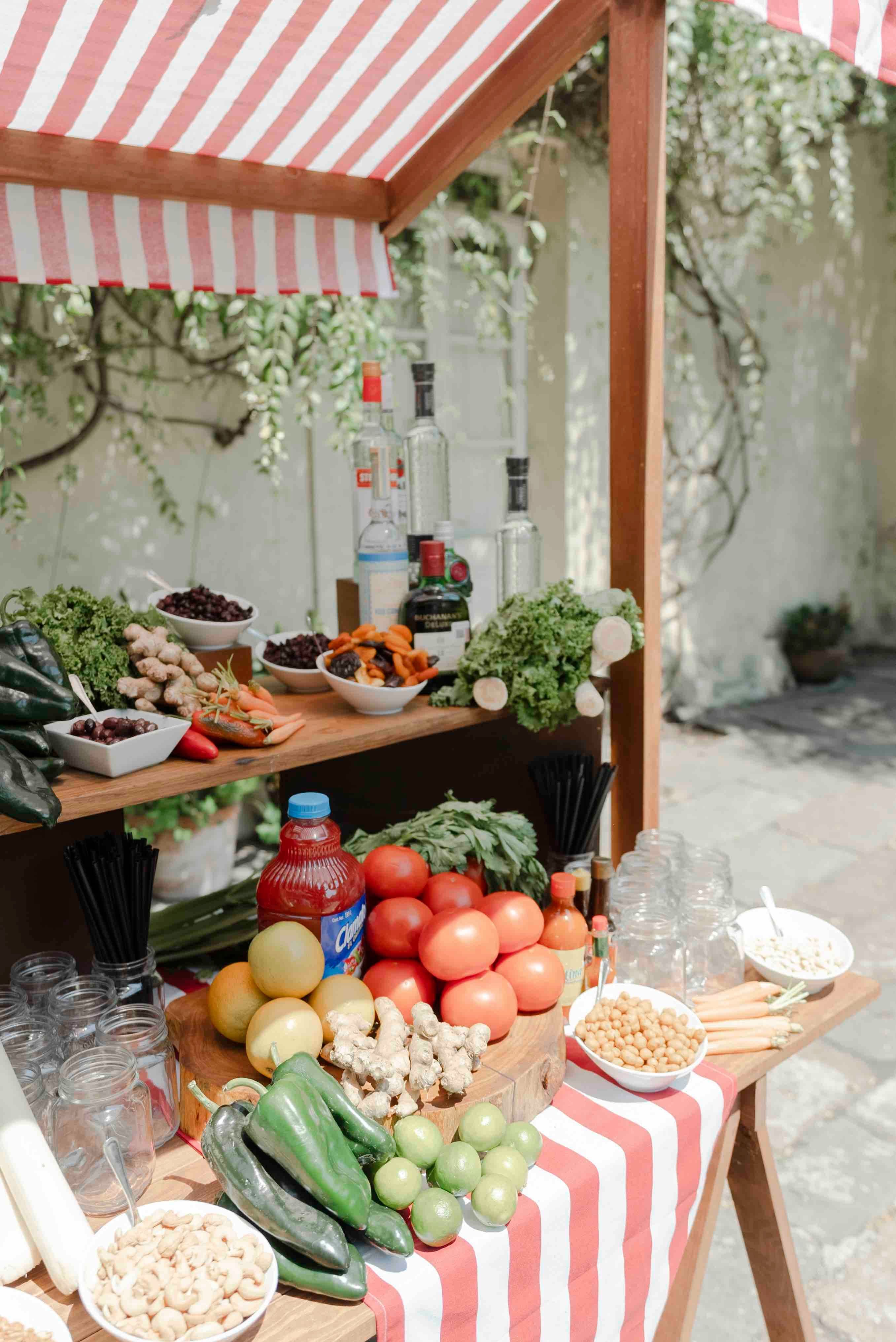boda cond etalles de stands