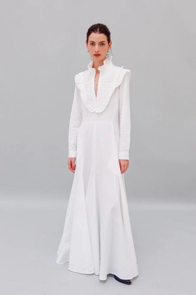 Vestido blanco Yakampot