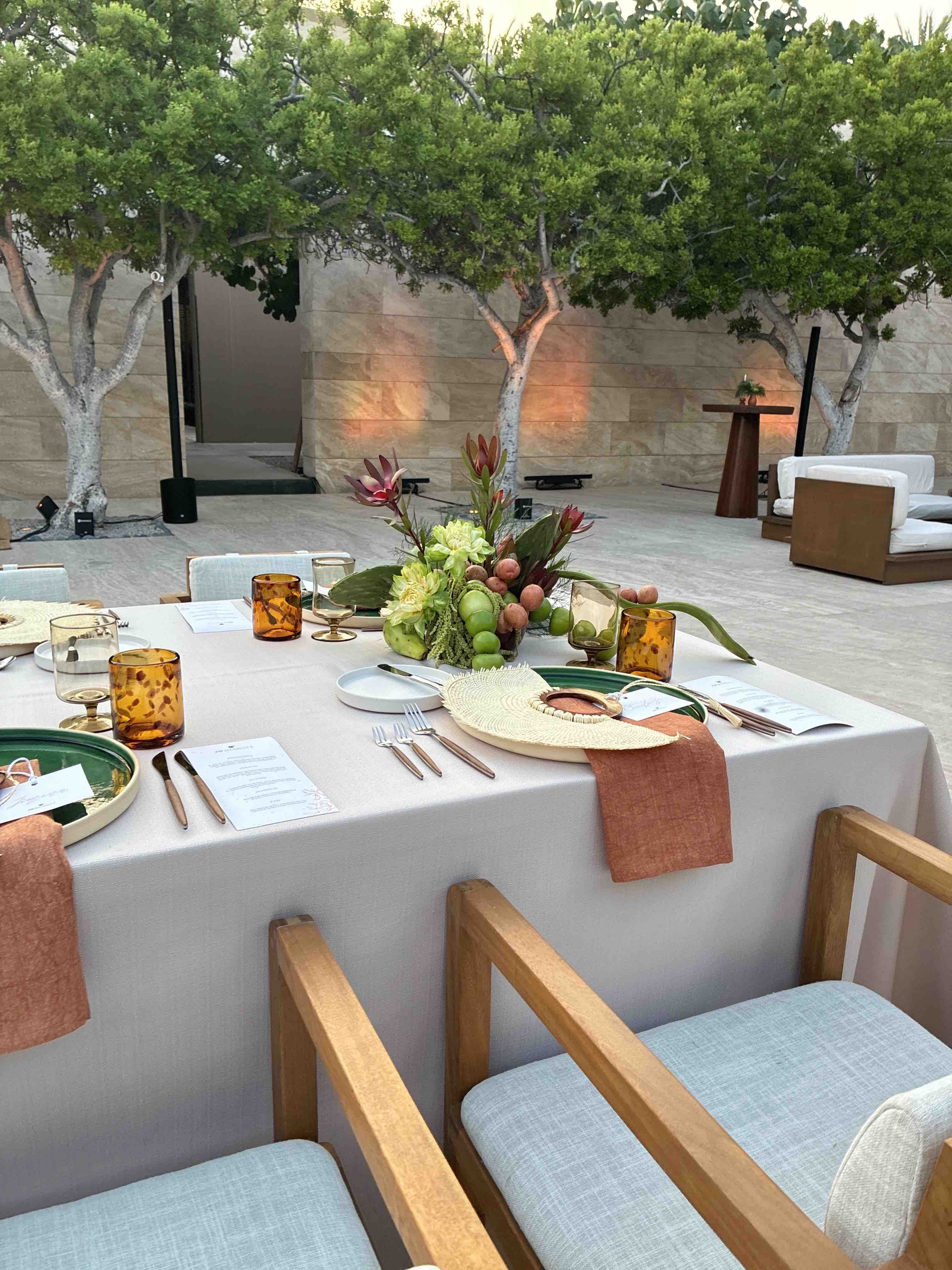 decoracion mesa boda los cabos tendencia