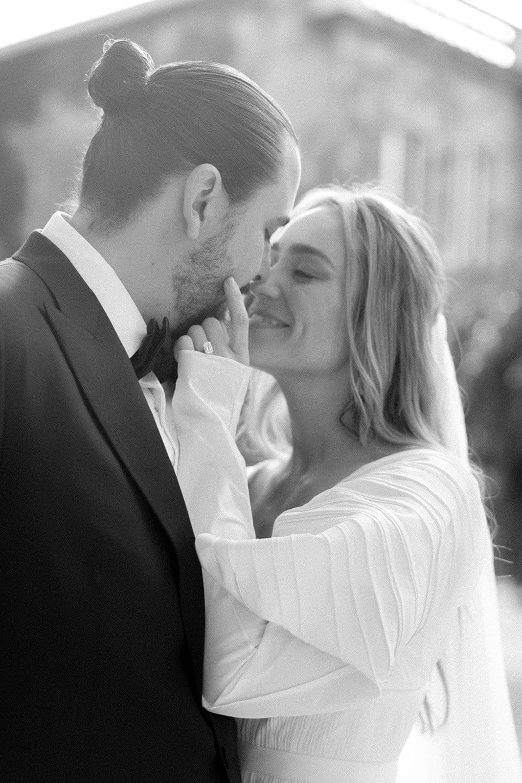 Boda vestido de novia de Valeria Bross y Amaury Vergara