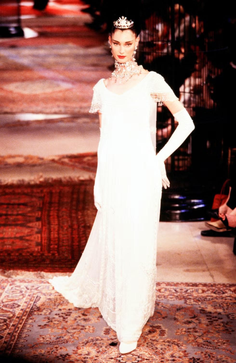 Givenchy alta costura vestido inspirado en Audrey Hepburn