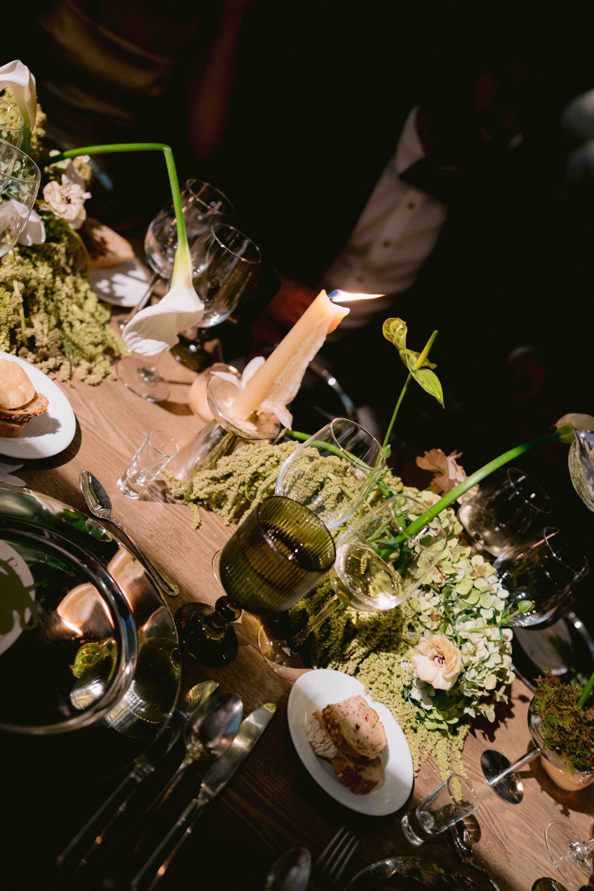 detalles de la boda de Julia y Bryce